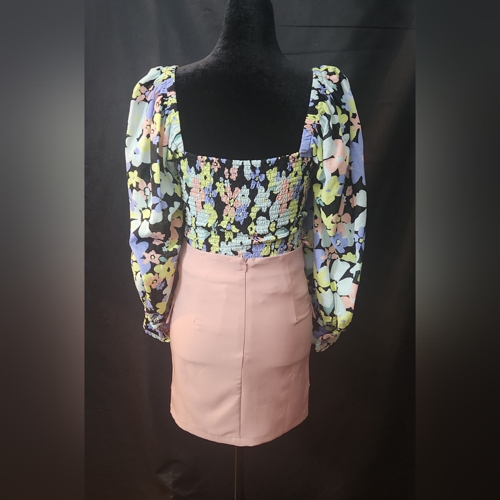 Free People Ariana Long Sleeve Blouse in Retro Size S - Picture 13 of 16